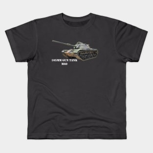 105mm Gun Tank M60 Kids T-Shirt